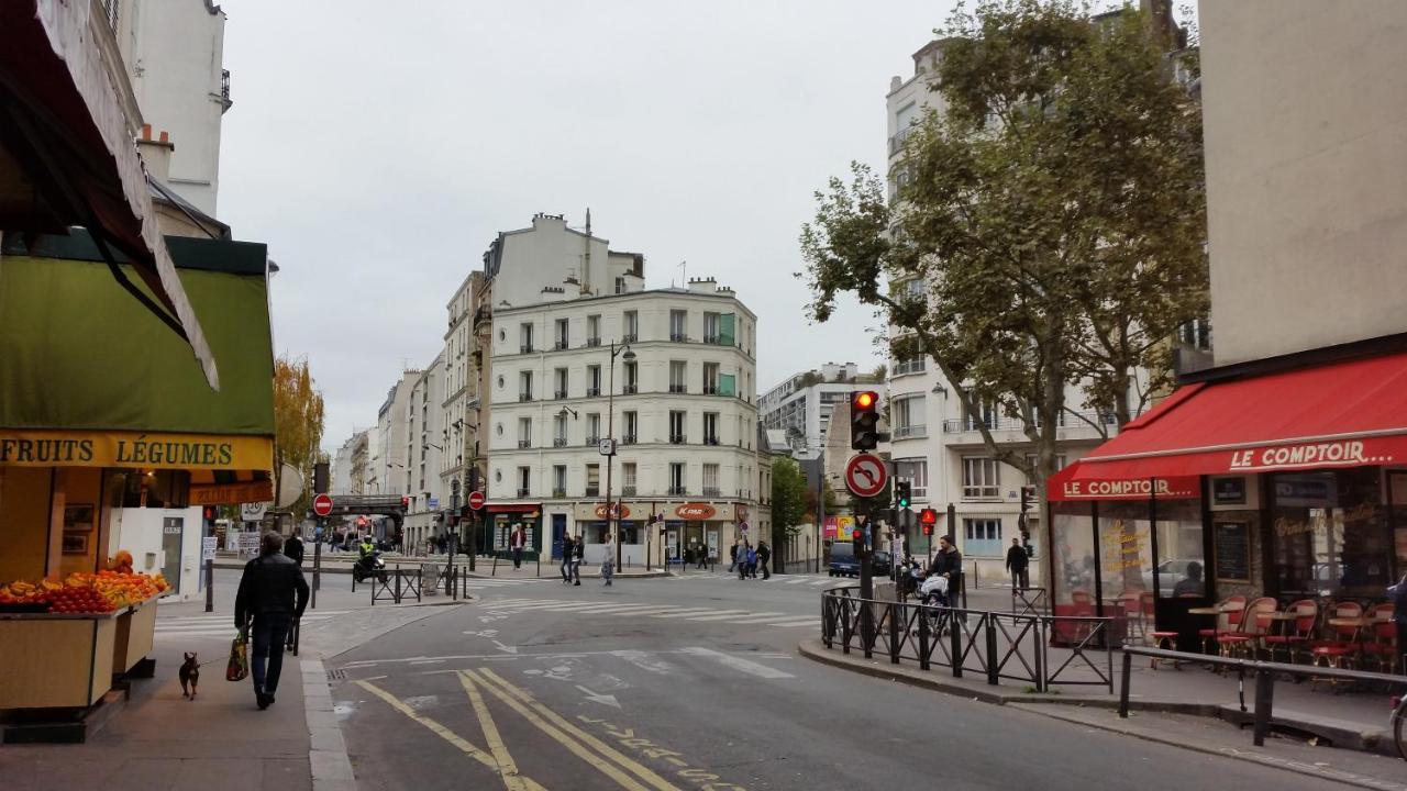 Charmant studio Alésia París Exterior foto
